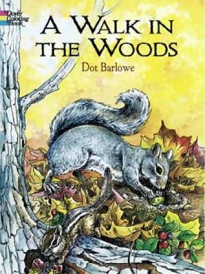 Cover of A Walk in the Woods Coloring Book