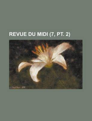 Book cover for Revue Du MIDI (7, PT. 2 )