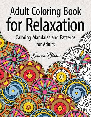 Book cover for Adult Coloring Book for Relaxation