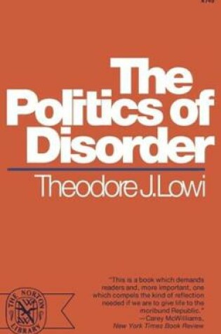 Cover of The Politics of Disorder