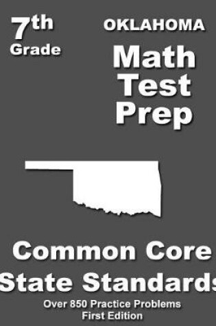 Cover of Oklahoma 7th Grade Math Test Prep