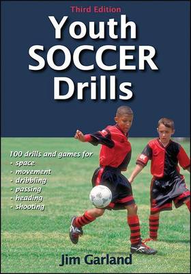 Book cover for Youth Soccer Drills, 3e