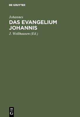 Book cover for Das Evangelium Johannis