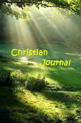 Book cover for Christian Journal Rays Of Heaven Forest