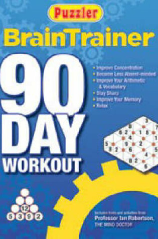 Cover of "Puzzler" Brain Trainer 90 Day Workout