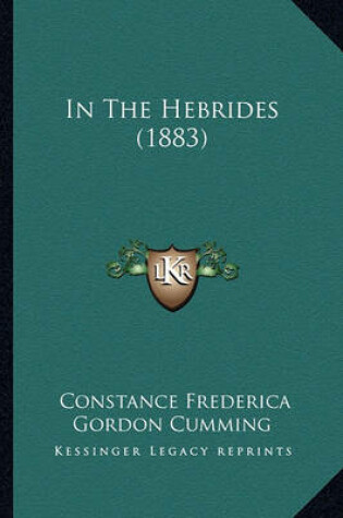 Cover of In the Hebrides (1883)