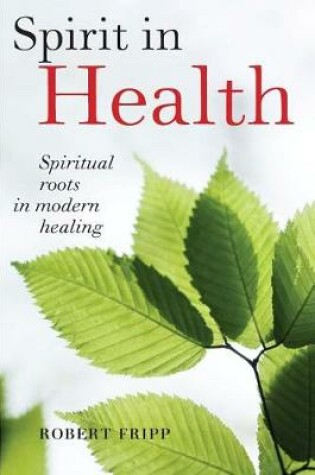 Cover of Spirit in Health