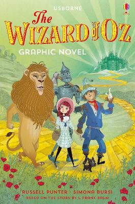 Book cover for The Wizard of Oz Graphic Novel
