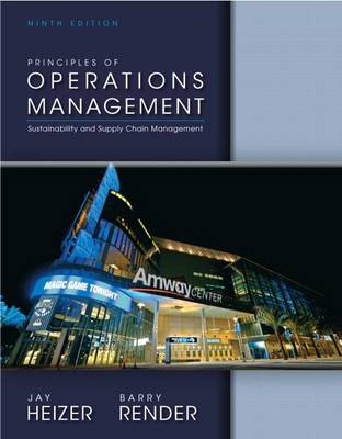 Book cover for Principles of Operations Management & New Myomlab with Pearson Etext -- Access Card & Student CD Package