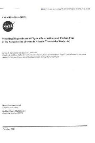 Cover of Modeling Biogeochemical-Physical Interactions and Carbon Flux in the Sargasso Sea (Bermuda Atlantic Time-Series Study Site)