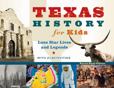 Book cover for Texas History for Kids