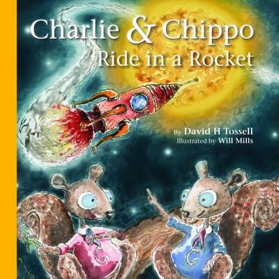 Book cover for Charlie & Chippo Ride in a Rocket