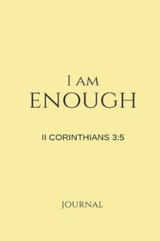 Cover of I Am Enough Journal