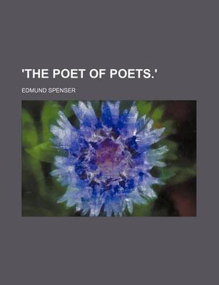 Book cover for 'The Poet of Poets.'