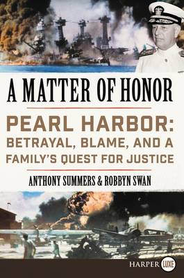 Book cover for A Matter of Honor