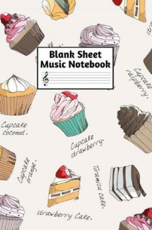 Cover of Blank Sheet Music Notebook