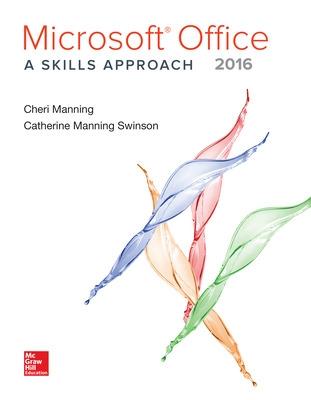 Book cover for Microsoft Office 2016: A Skills Approach