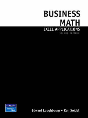 Book cover for Business Math Excel Applications for Business Mathematics