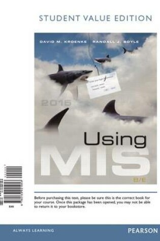 Cover of Using MIS, Student Value Edition
