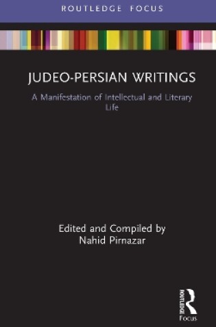 Cover of Judeo-Persian Writings