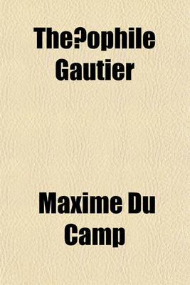 Book cover for The Ophile Gautier