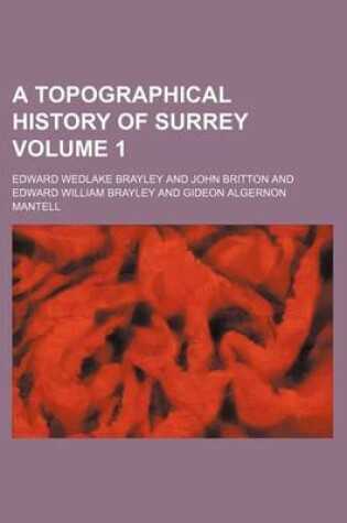 Cover of A Topographical History of Surrey Volume 1