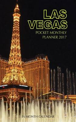 Book cover for Las Vegas Pocket Monthly Planner 2017