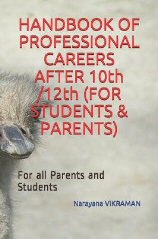Cover of HANDBOOK OF PROFESSIONAL CAREERS AFTER 10th /12th (FOR STUDENTS & PARENTS)