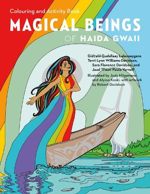 Book cover for Magical Beings of Haida Gwaii Colouring and Activity Book