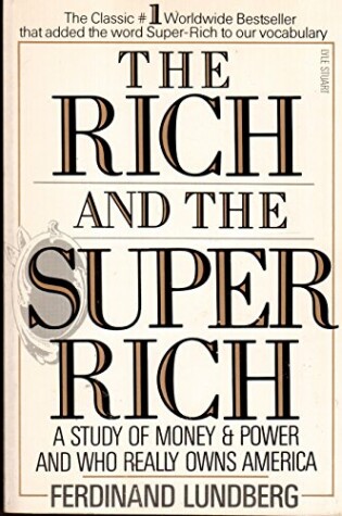 Cover of The Rich and the Super-rich