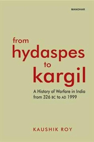 Cover of From Hydaspes to Kargil