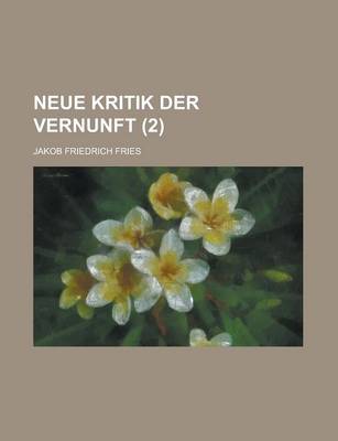 Book cover for Neue Kritik Der Vernunft (2)