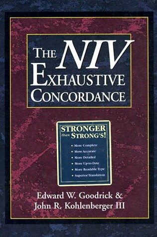 Cover of The Niv Exhaustive Concordance