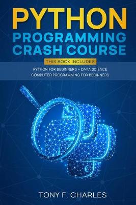 Book cover for python programming crash course