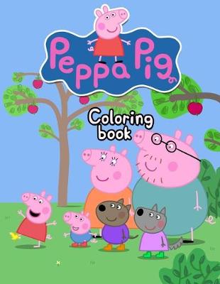 Book cover for Pappa Pig Coloring Book