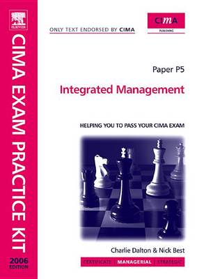 Cover of Cima Exam Practice Kit Integrated Management