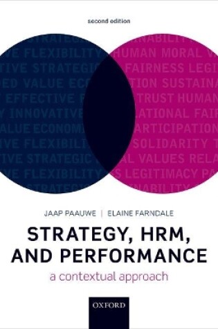 Cover of Strategy, HRM, and Performance