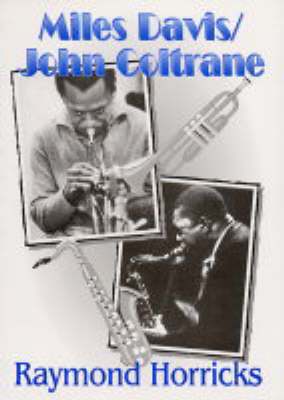 Book cover for Miles Davis/John Coltrane