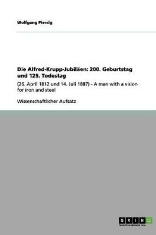 Cover of Die Alfred-Krupp-Jubilaen