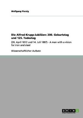 Book cover for Die Alfred-Krupp-Jubilaen