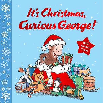 Book cover for It’s Christmas, Curious George!