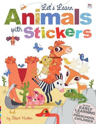 Cover of Let's Learn Animals with Stickers