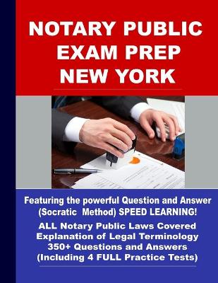 Book cover for Notary Public Exam Prep New York