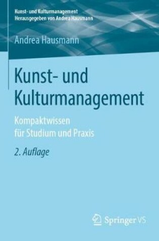 Cover of Kunst- und Kulturmanagement