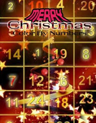 Book cover for Merry Christmas Color By Numbers