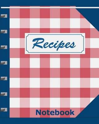 Book cover for Recipes Notebook