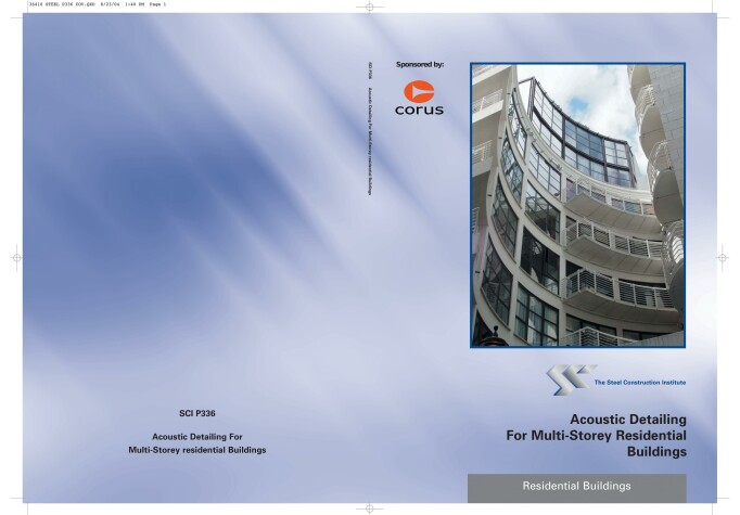 Book cover for Acoustic Detailing for Multi-Storey Residential Buildings