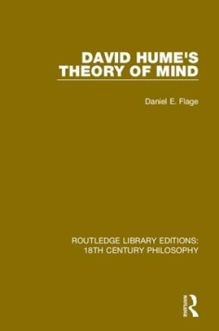 Cover of David Hume's Theory of Mind