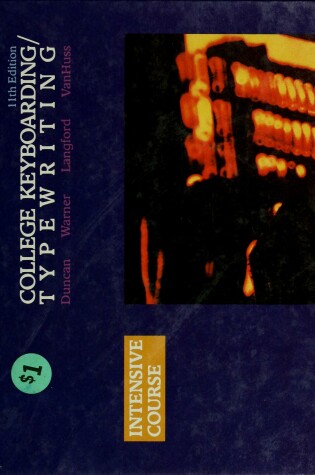 Cover of College Keyboarding Typewriting