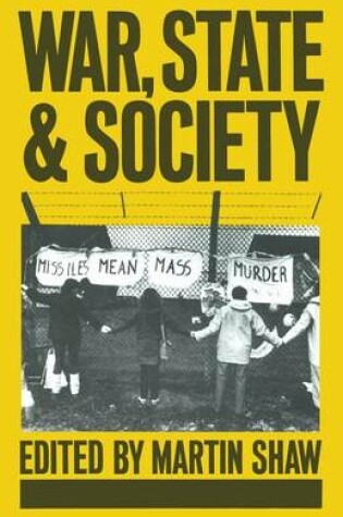 Cover of War, State and Society